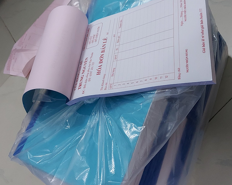 in hóa đơn số lượng ít tại Đà Nẵng
